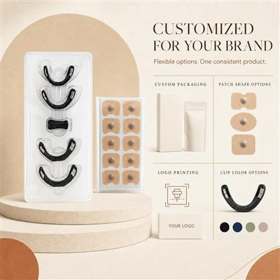 Square Magnetic Nose Clip Set